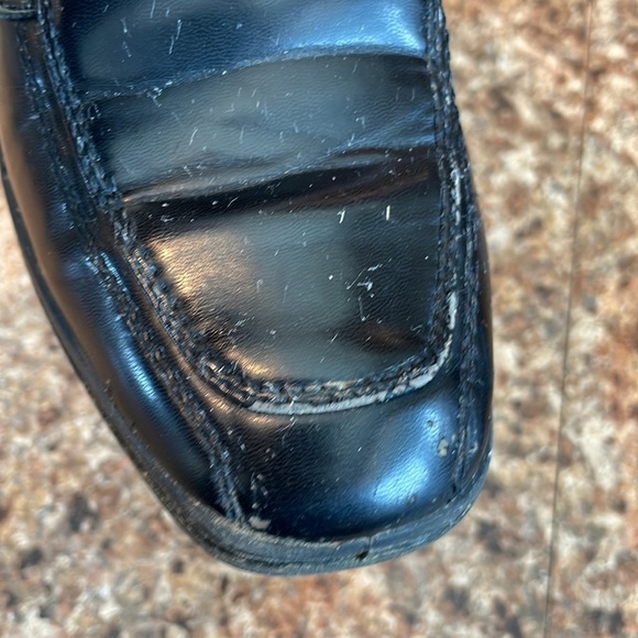 SALE WISE black boys size 13 dress shoes - Picture 4 of 6